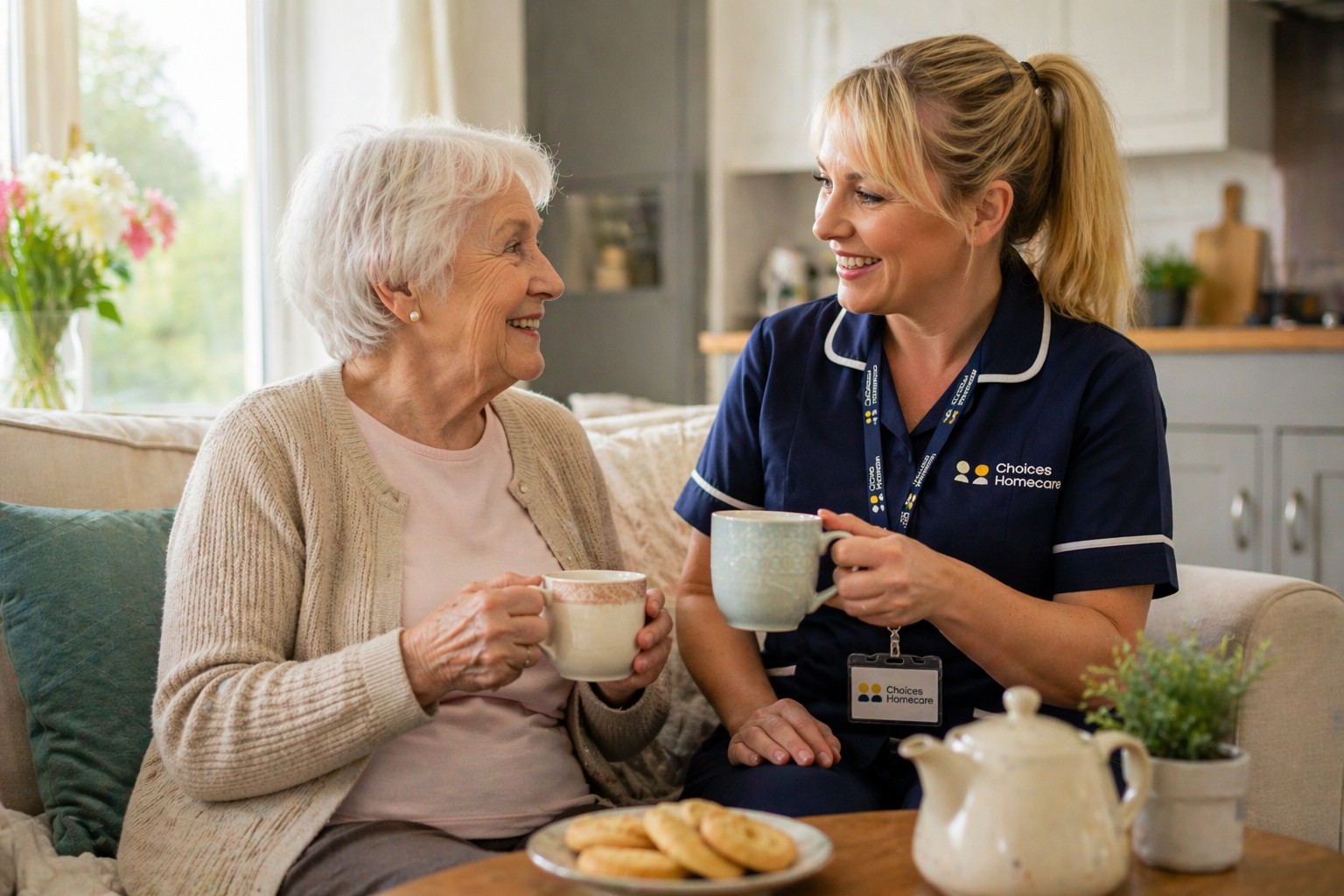 Homecare support in Southport provided by Choices Homecare